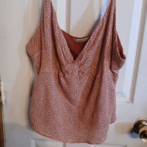 Abercrombie & Fitch Dusty Rose Floral V-Neck Camisole